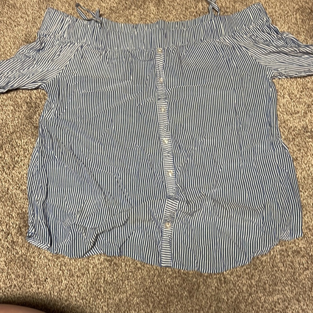 Off the shoulder shirt